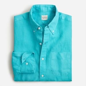 J. Crew Baird McNutt Irish linen shirt